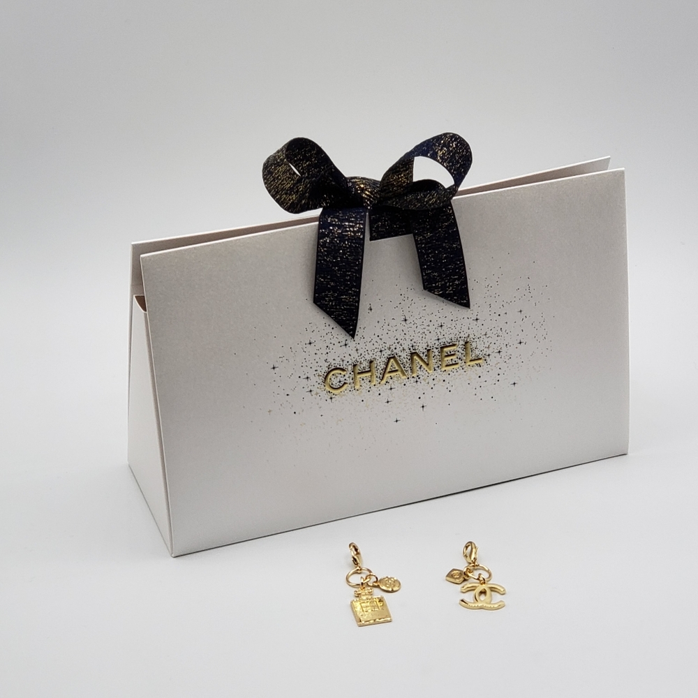 Authentic CHANEL Charms Gift Bag